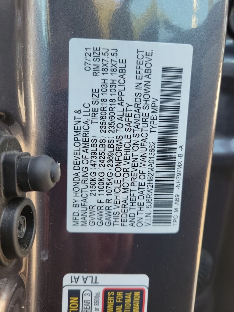 Used 2021  Honda EX-L image 36
