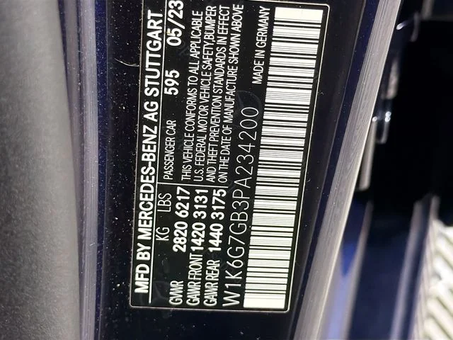 Used 2023 Blue Mercedes-Benz S 580 image 34