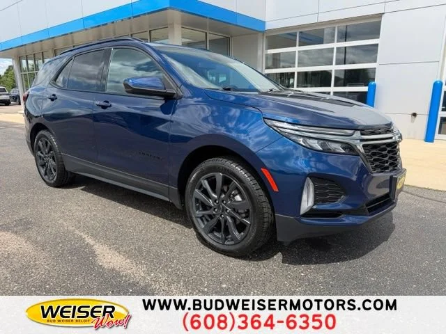 Used 2022 Blue Glow Metallic Chevrolet RS image 1