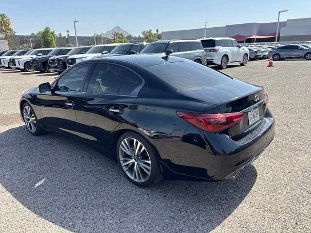 Certified Used 2023 Black Obsidian INFINITI Sensory image 7