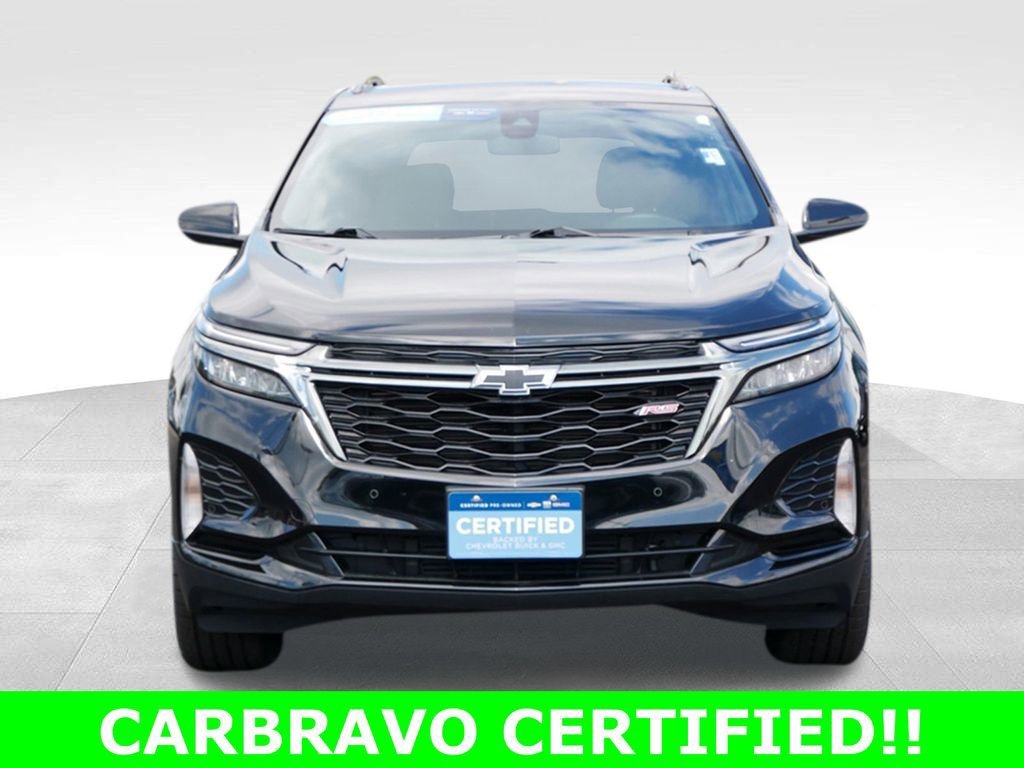 Certified 2023 Chevrolet Equinox RS with VIN 3GNAXWEG7PL232589 for sale in Inver Grove Heights, Minnesota