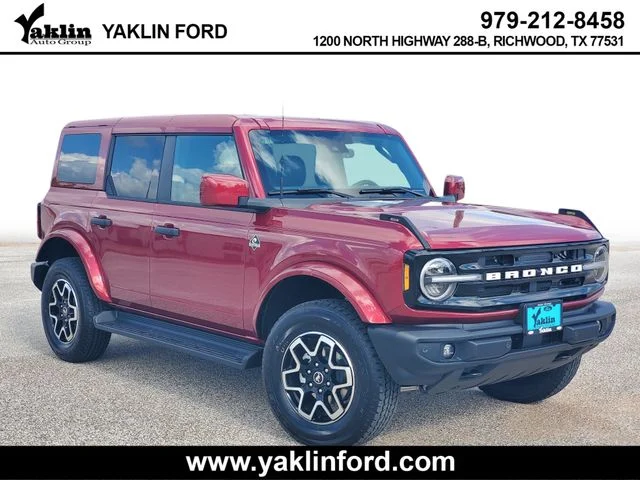 New 2026 Ruby Red Metallic Tinted Clearcoat Ford Outer Banks® image 1