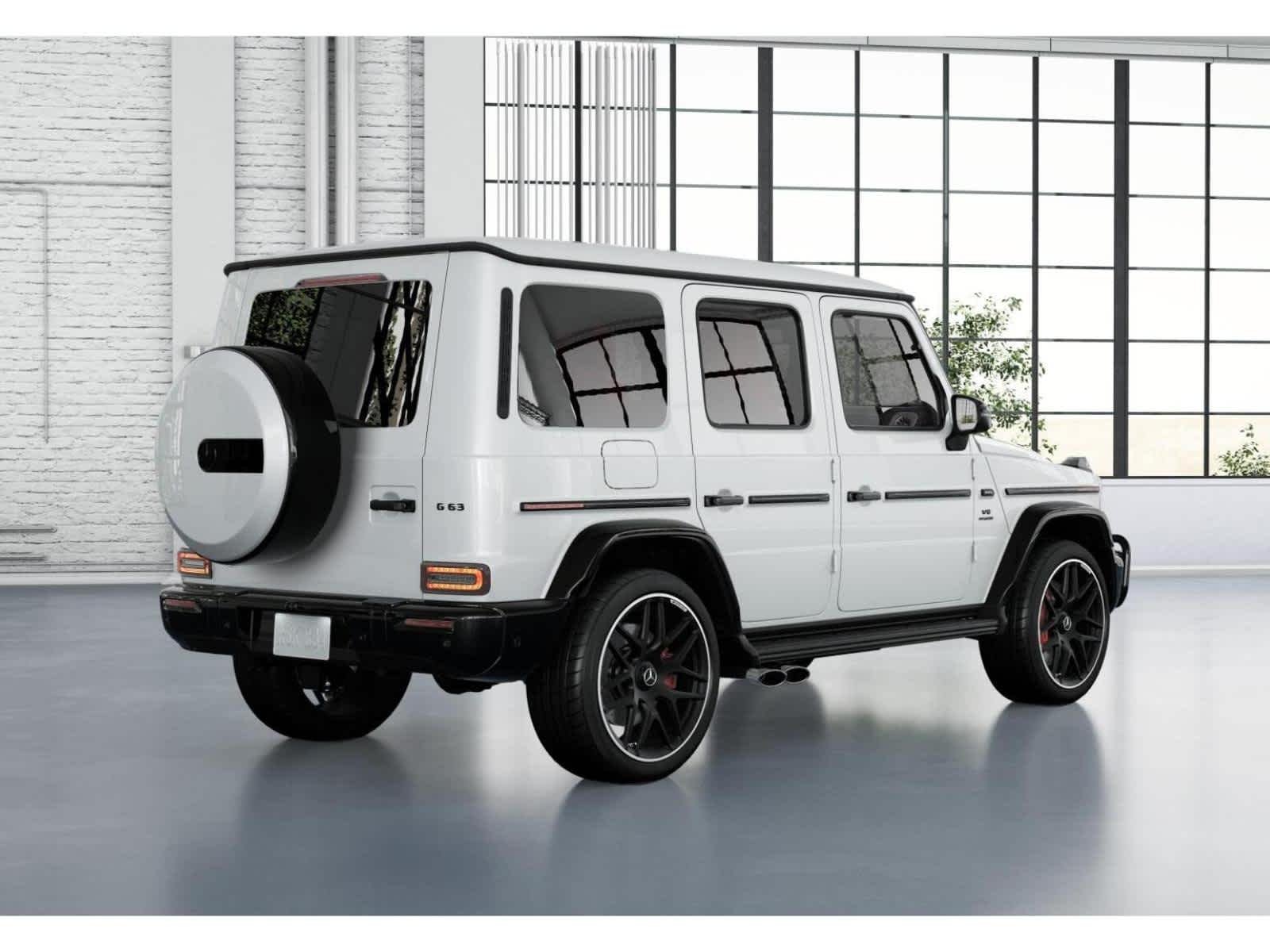New 2026 MANUFAKTUR Moonlight White Metallic Mercedes-Benz AMG® G 63 SUV image 60