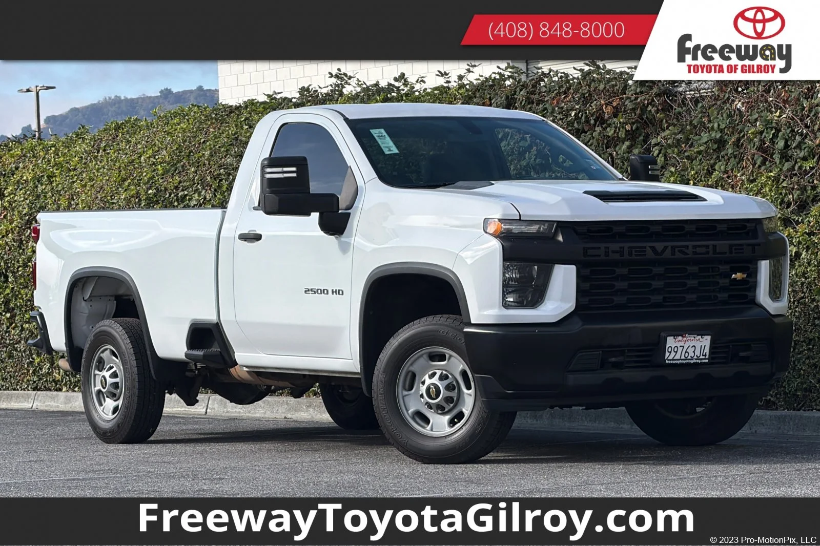 Used 2020 White Chevrolet Work Truck image 1