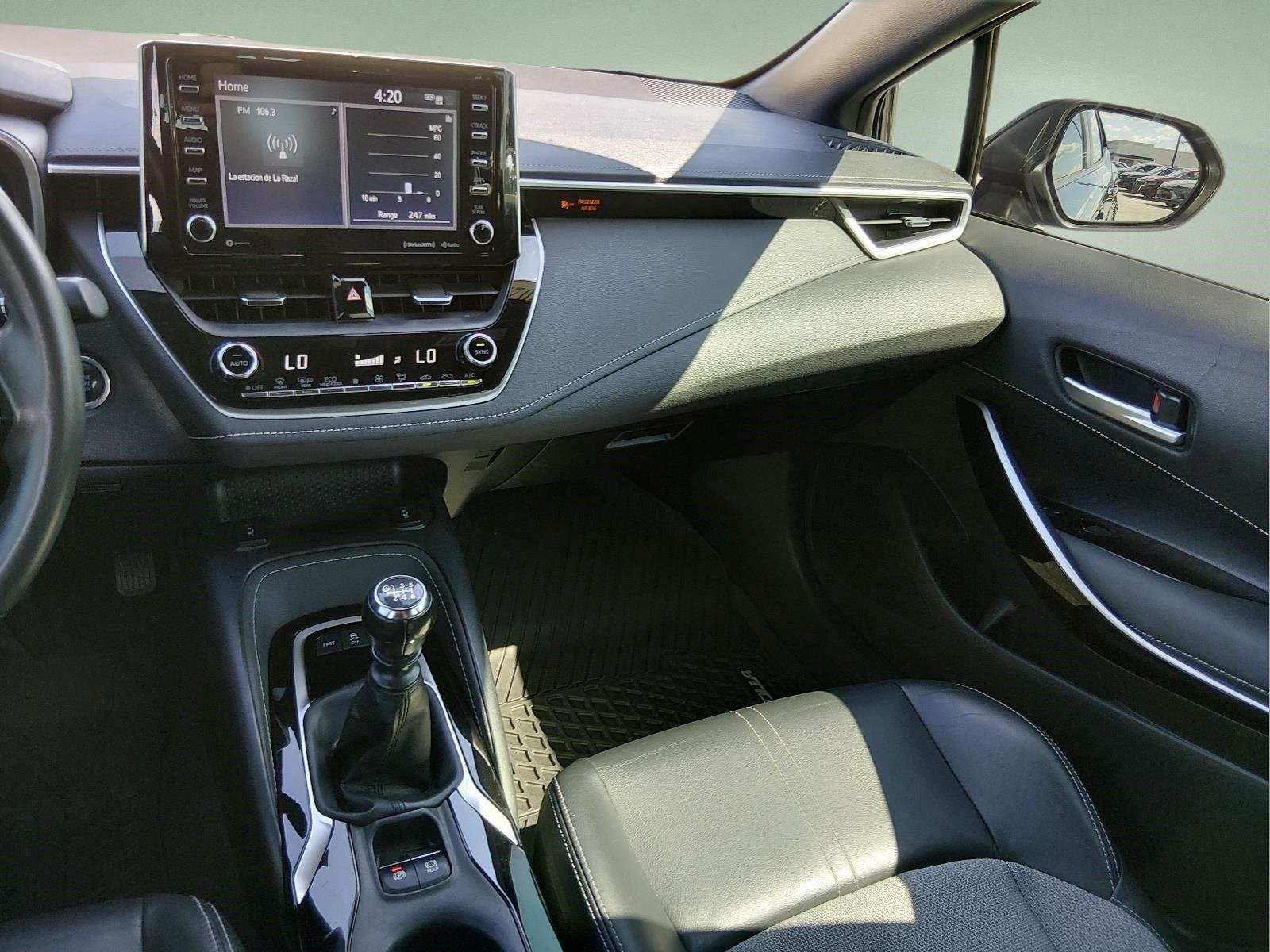 Used 2022 Galactic Aqua Mica TOYOTA XSE image 17