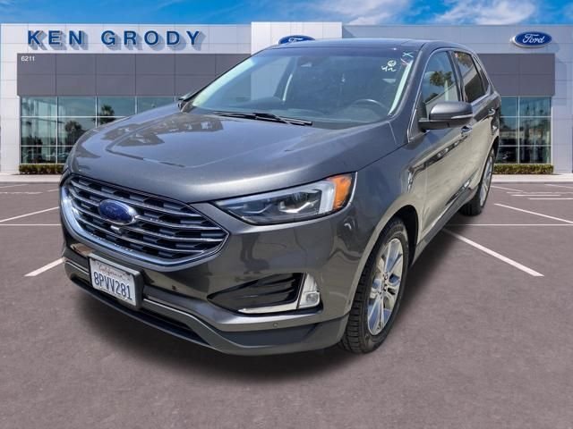 Used 2020 Gray Ford Titanium image 3