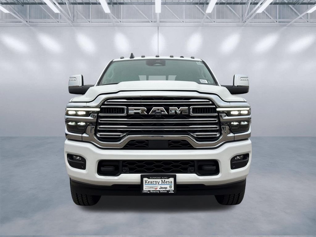 New 2026 Bright White Clear-Coat Exterior Paint RAM Laramie image 2