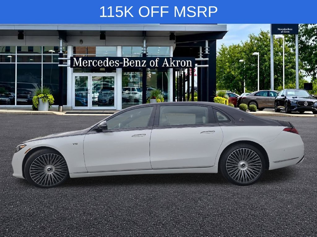 New 2025 MANUFAKTUR Moonlight White Metallic Mercedes-Benz Maybach S 680 image 23