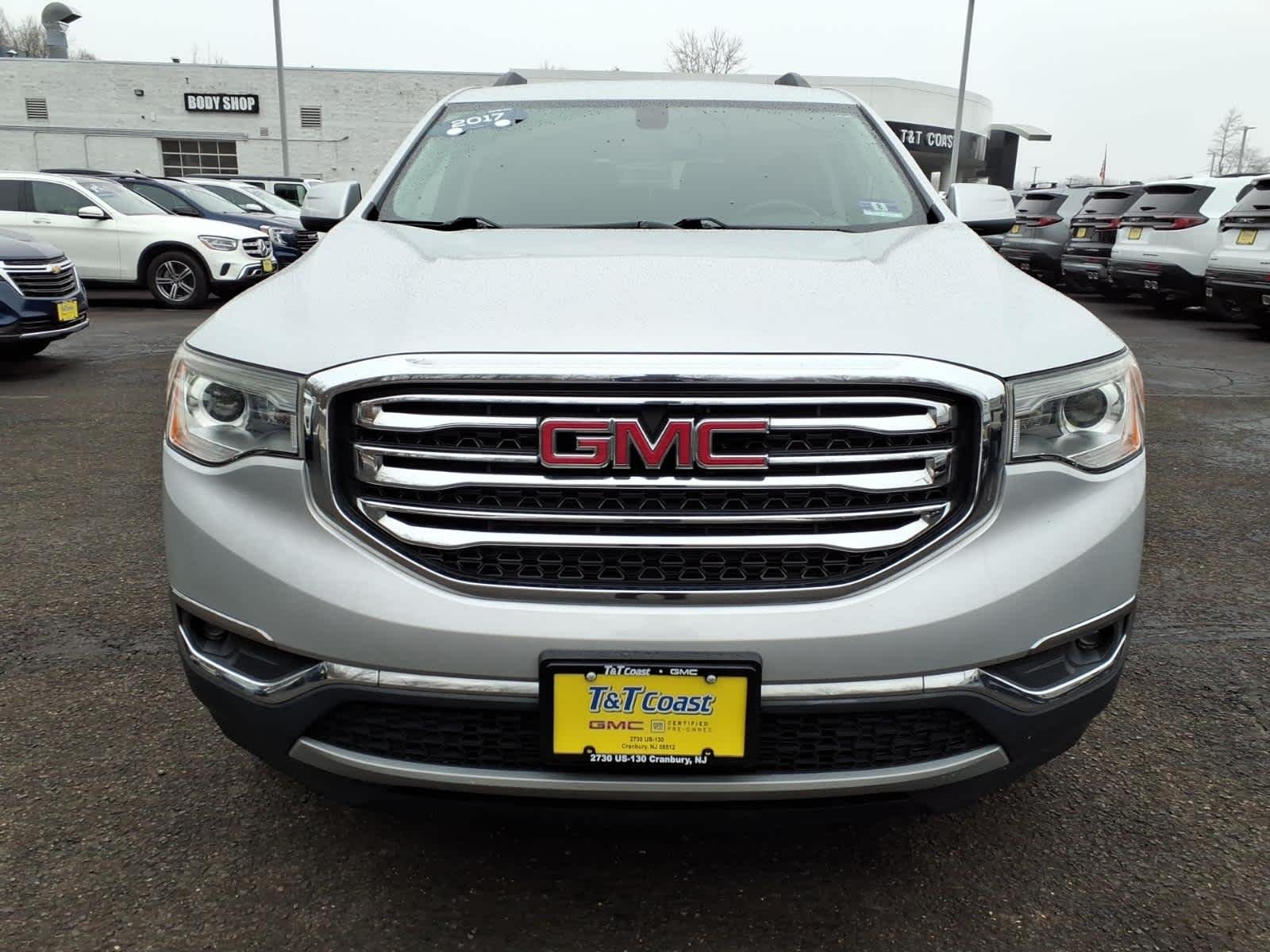 Certified 2017 GMC Acadia SLE-2 with VIN 1GKKNLLS3HZ248666 for sale in East Windsor, NJ