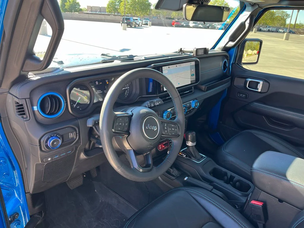 Certified Used 2024 Blue Jeep Rubicon X 4xe image 13