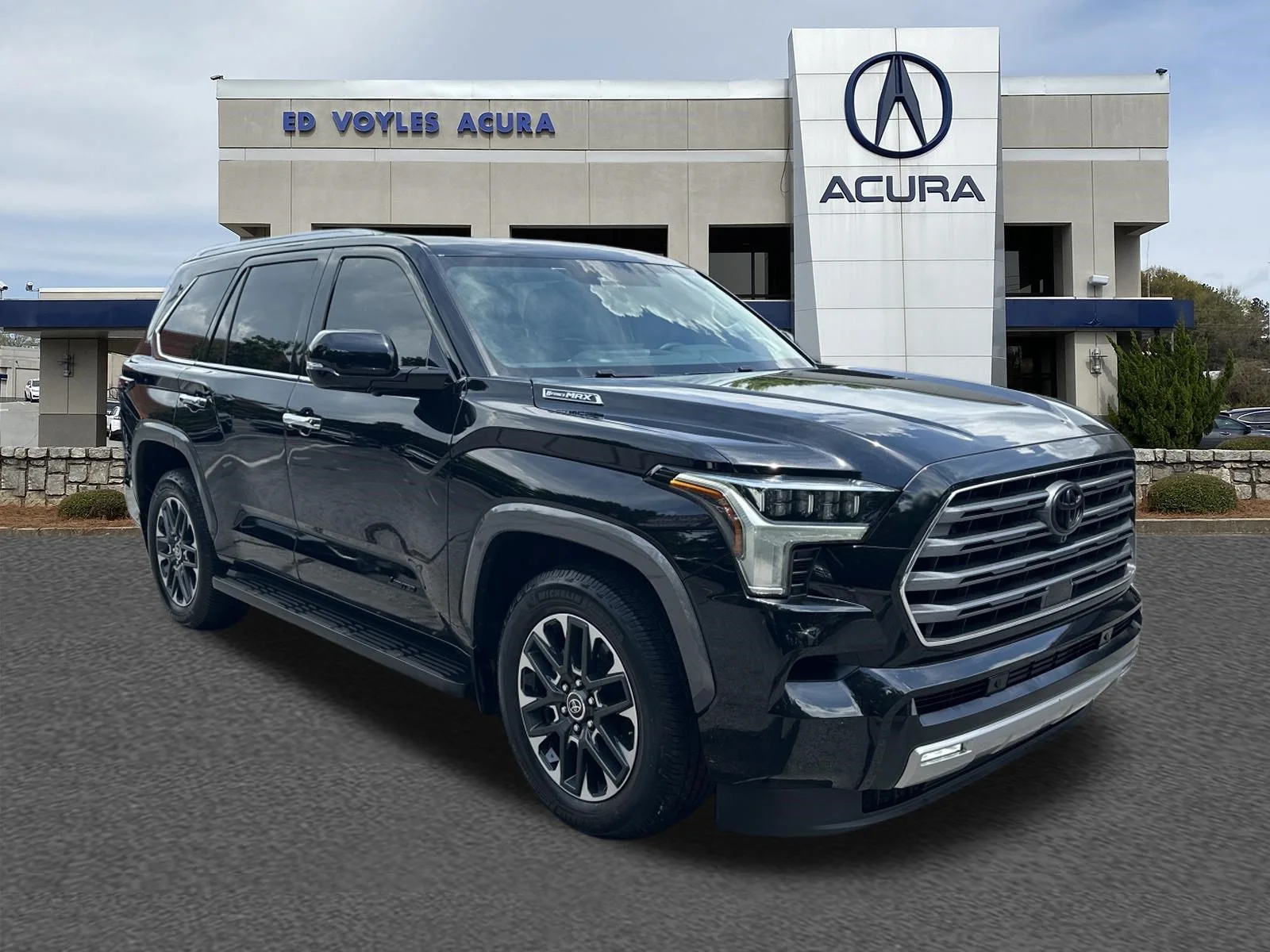 Used 2024 Midnight Black Metallic Toyota Limited image 3