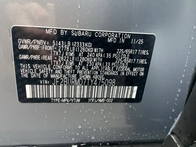 2026 Subaru Outback Wilderness - Photo 16
