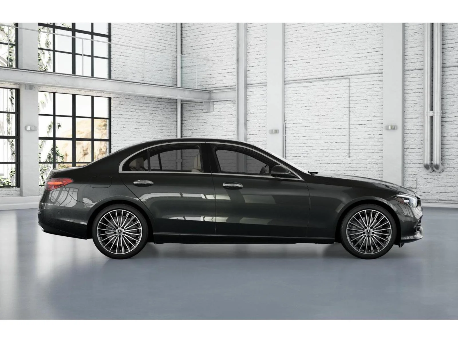 New 2026 Graphite Grey Metallic Mercedes-Benz C 300 image 2