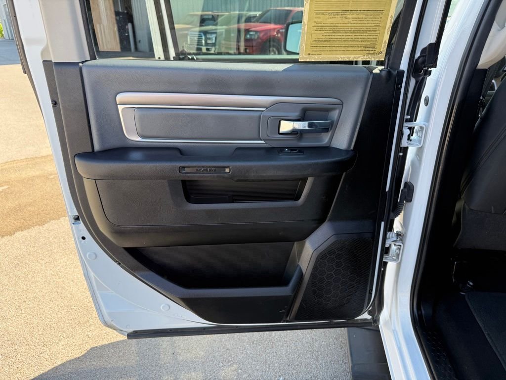 Used 2022 Bright White Clearcoat Ram SLT image 10