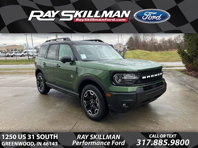 New 2025 Ford Bronco Sport Outer Banks 5 Door SUV, SUV & Crossovers in  Greenwood #251223 | Ray Skillman Ford