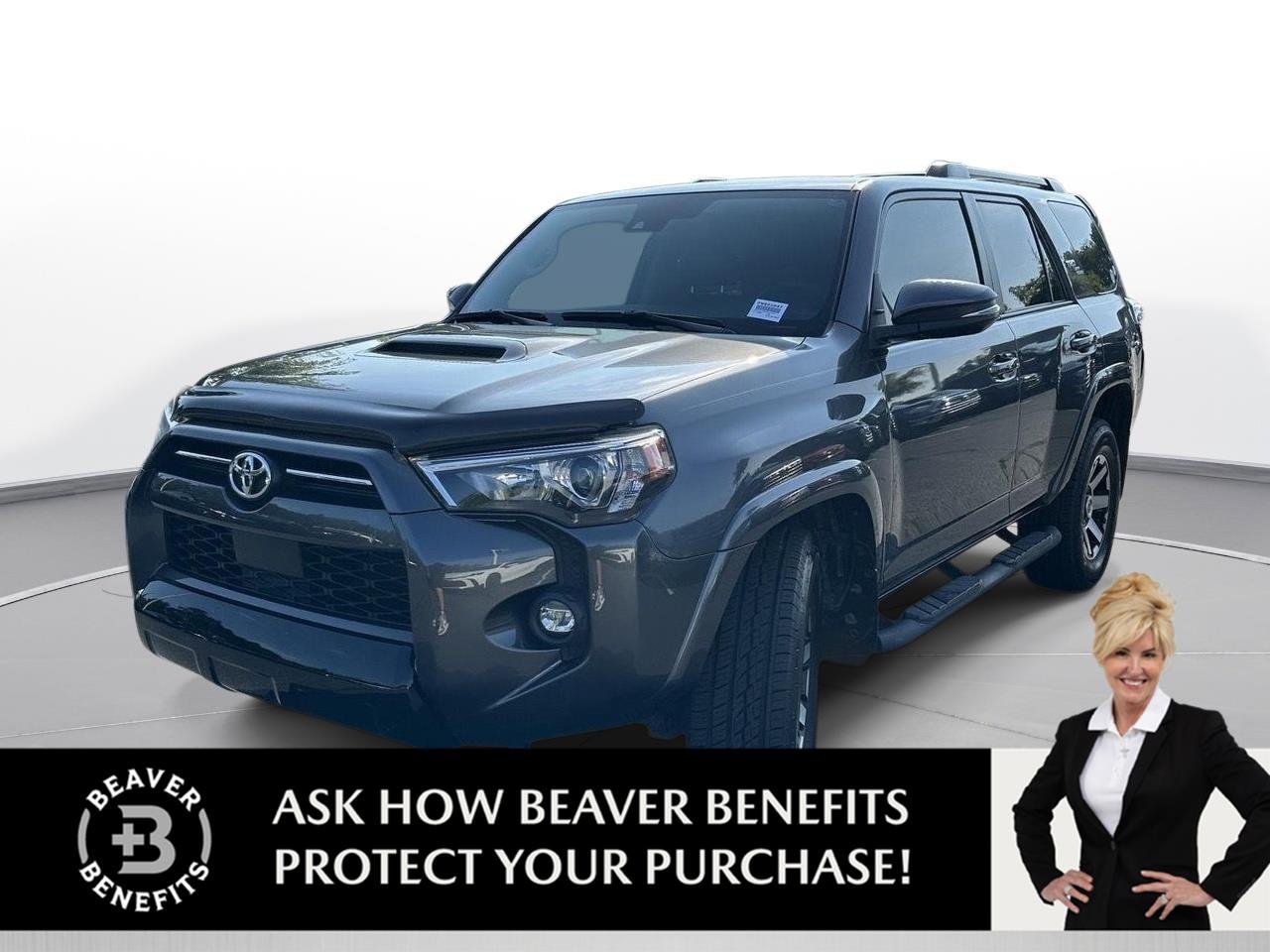 Used 2021 Magnetic Gray Metallic Toyota TRD Off Road Premium image 1