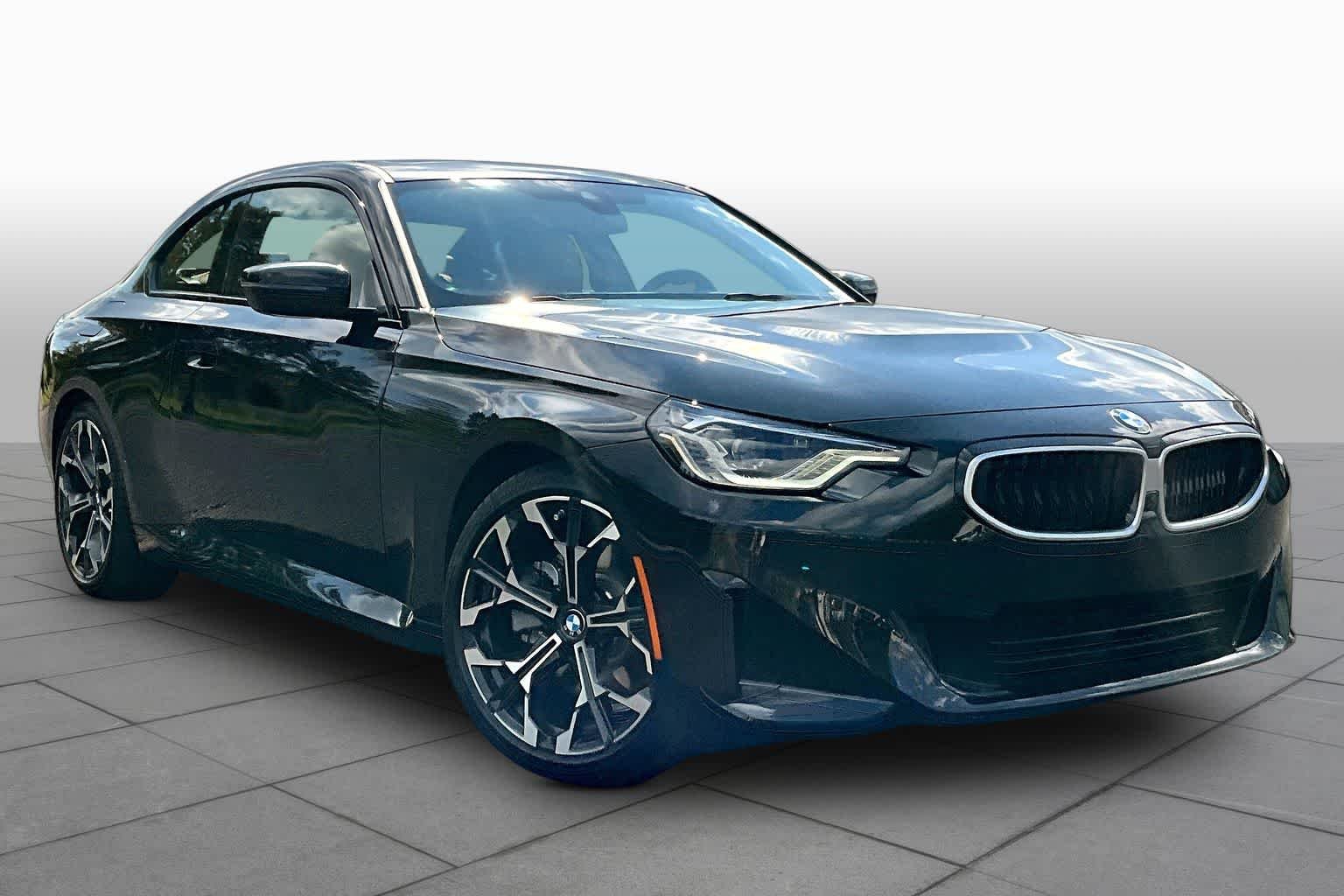 New 2025 Black Sapphire Metallic BMW 230i image 2