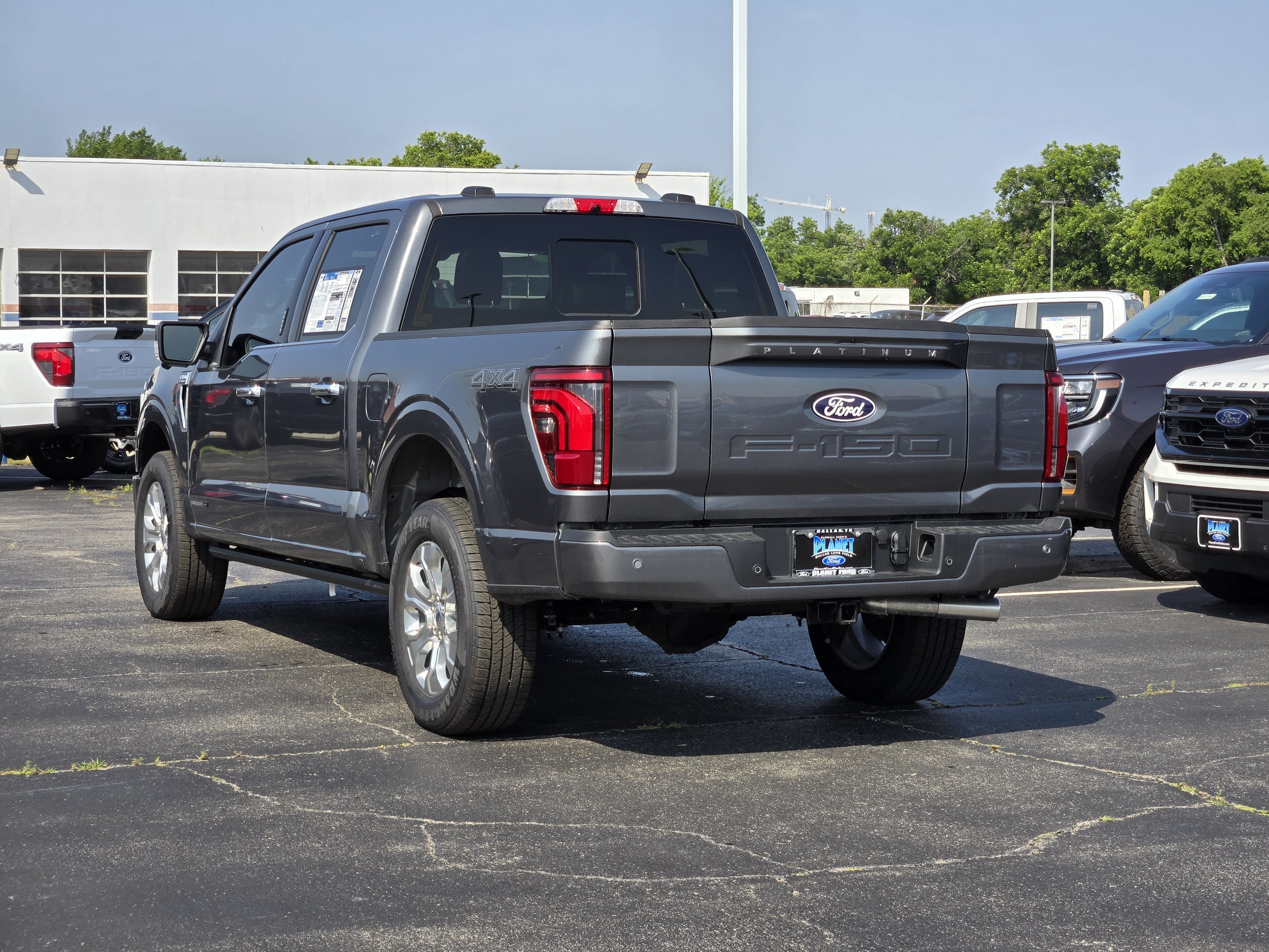 New 2026 Carbonized Gray Metallic Ford Platinum image 3