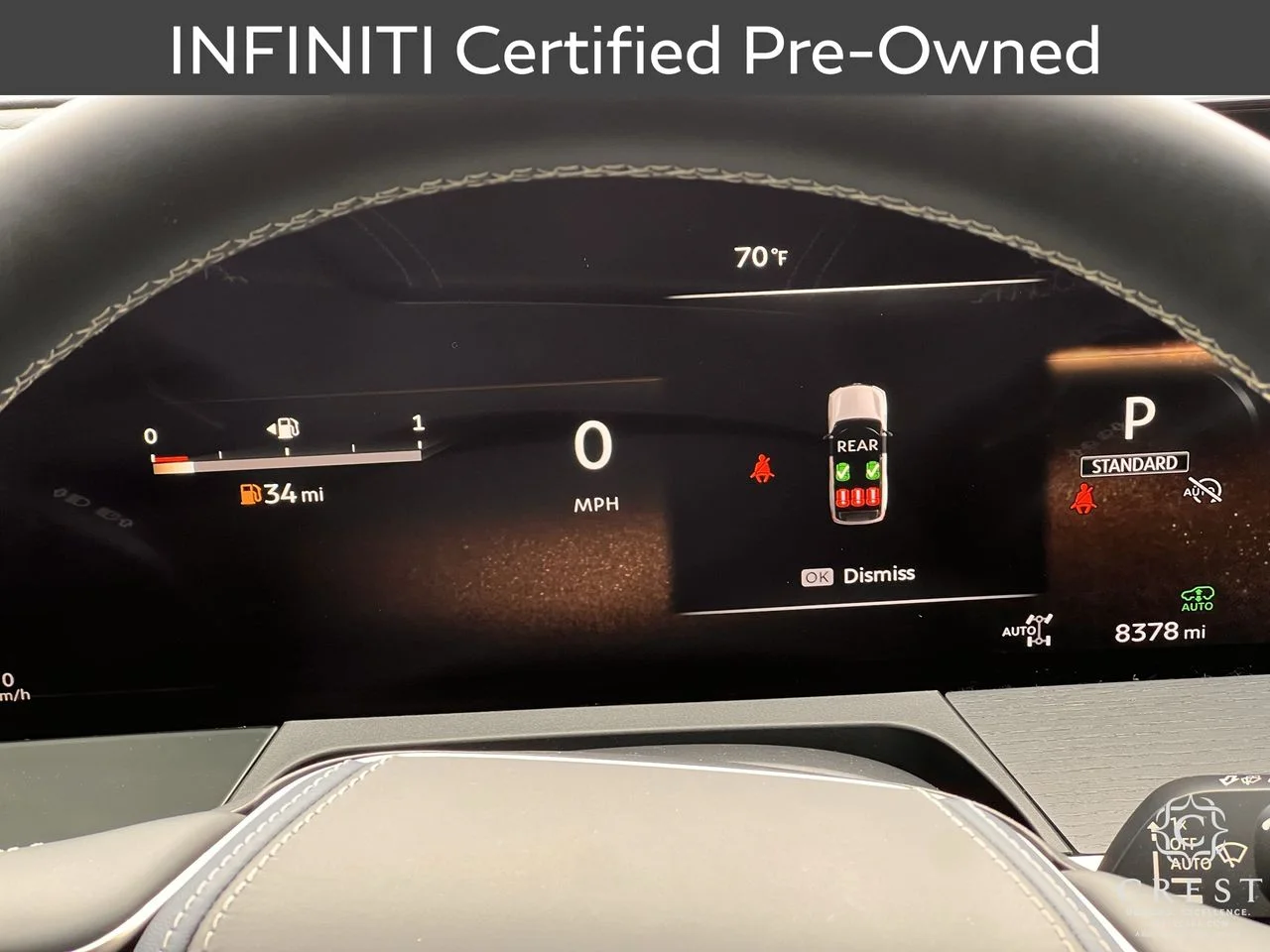 Certified Used 2026 Radiant White INFINITI SPORT image 17