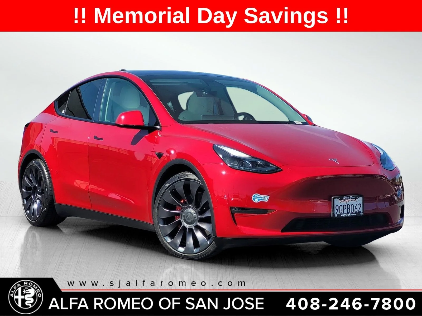 2021 Tesla Model Y Performance Dual Motor All-Wheel Drive's photo