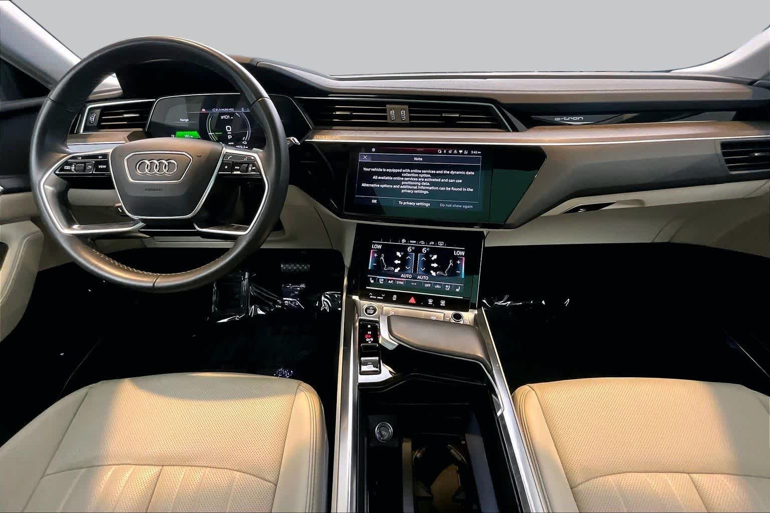 Used 2024 Glacier White Metallic Audi Premium Plus image 14