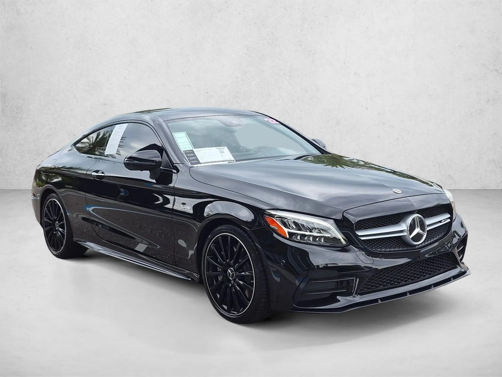 Used 2022 Obsidian Black Metallic Mercedes-Benz AMG® C 43 image 3