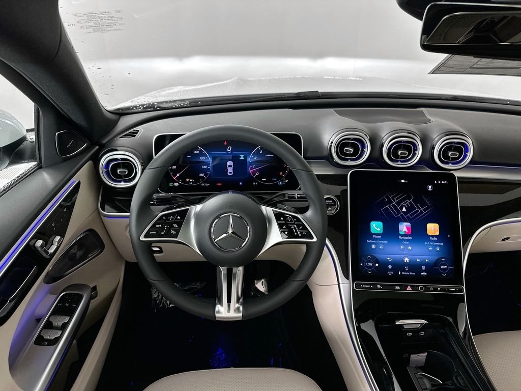 New 2026 MANUFAKTUR Moonlight White Metallic Mercedes-Benz C 300 image 24