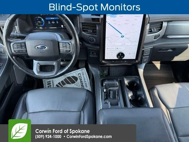 Certified Used 2023 Antimatter Blue Metallic Ford Lariat image 4