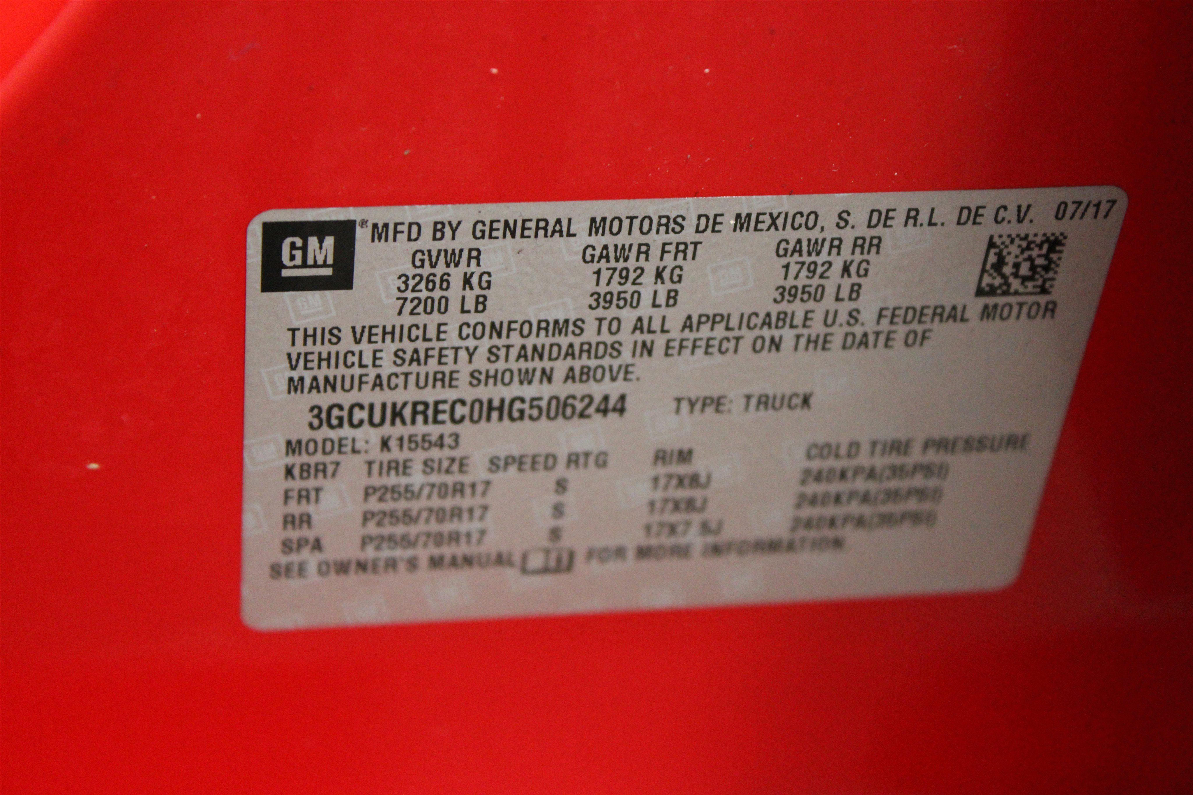 Used 2017 Red Hot Chevrolet LT image 31