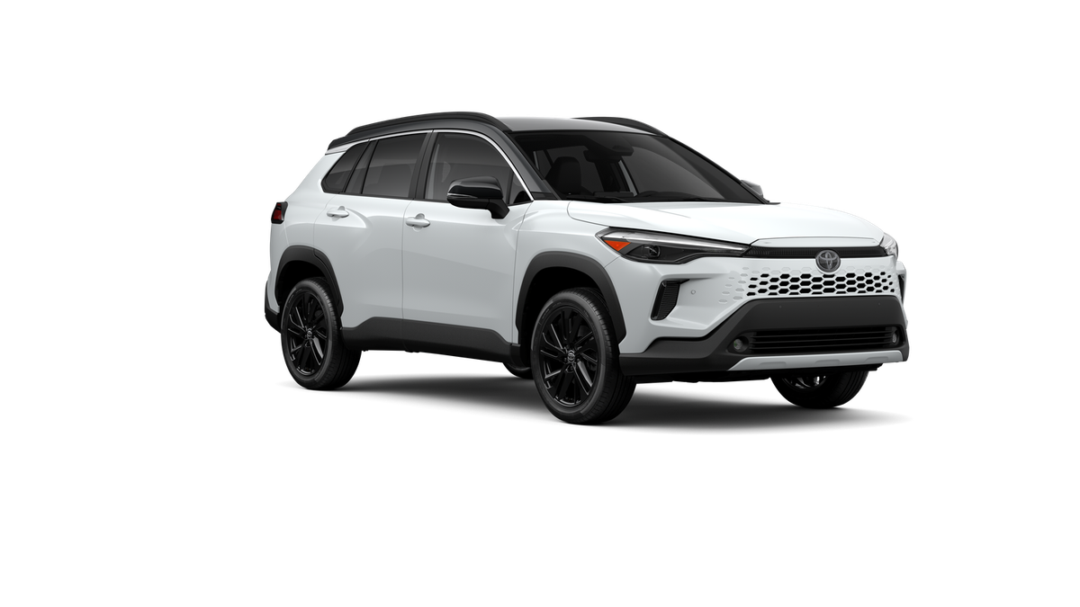 New 2026 Wind Chill Pearl with Jet Black roof Toyota Hybrid XSE image 16