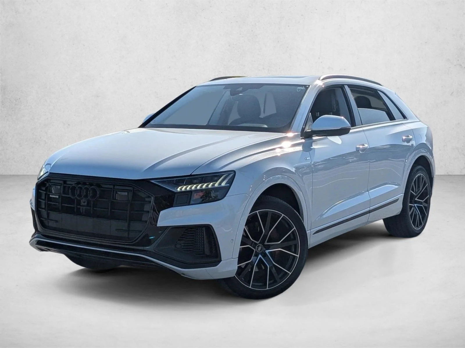 Used 2023 Glacier White Metallic Audi Premium Plus image 1