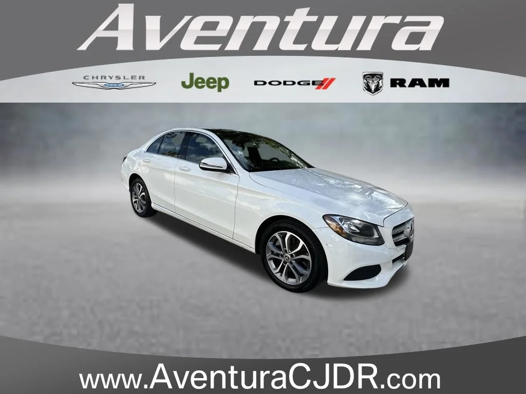 Used 2016 White Mercedes-Benz C 300 image 1