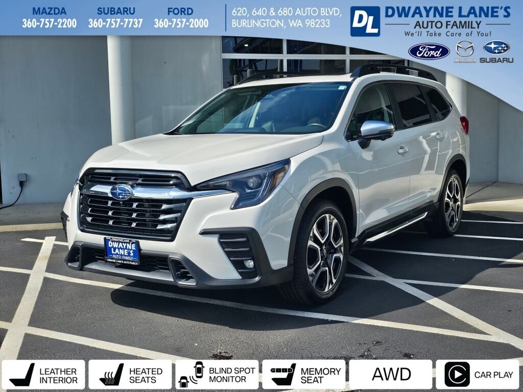 Used 2023 Crystal White Pearl Subaru Limited image 1