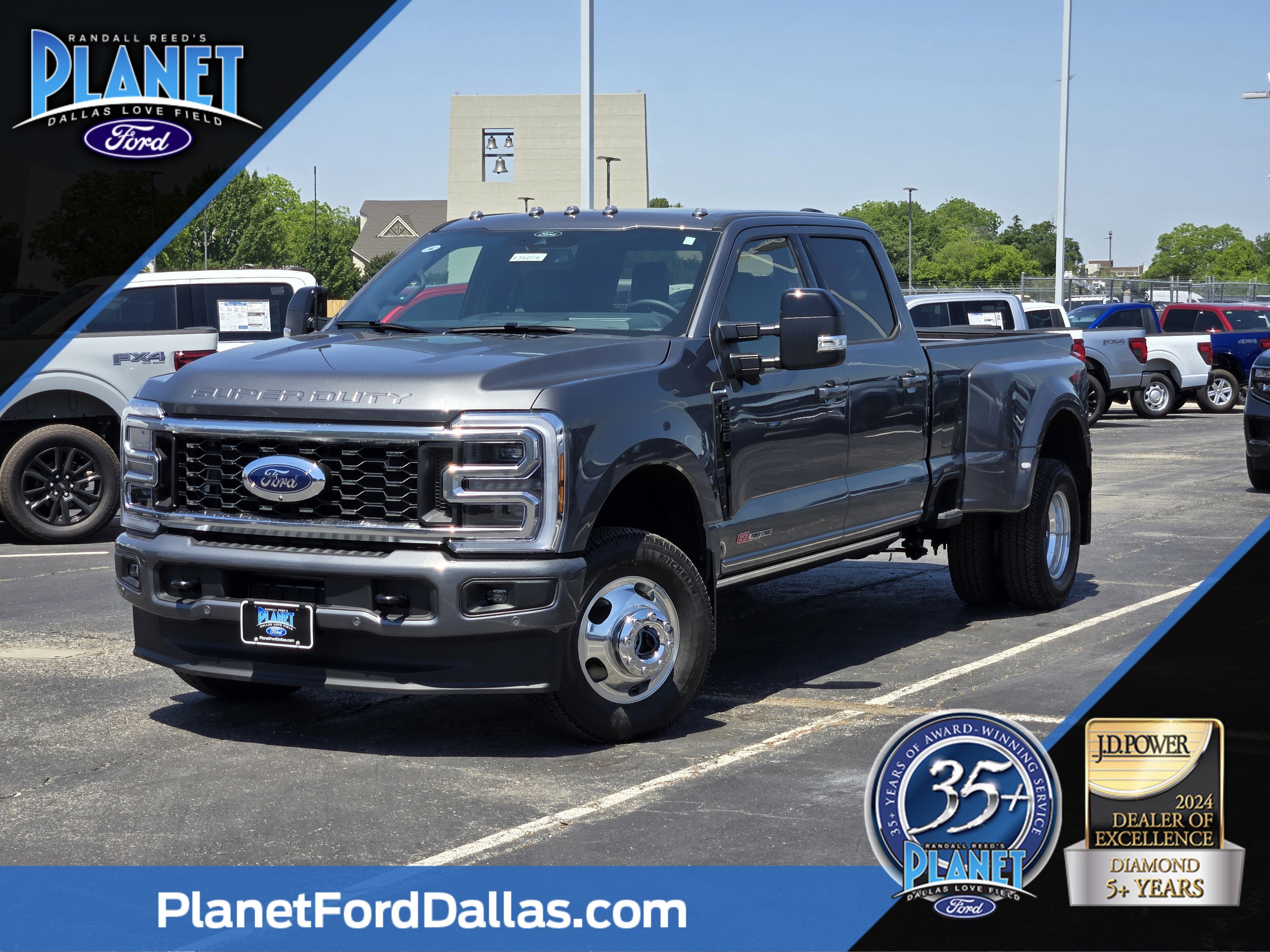 New 2026 Carbonized Gray Ford F-350 Platinum image 1