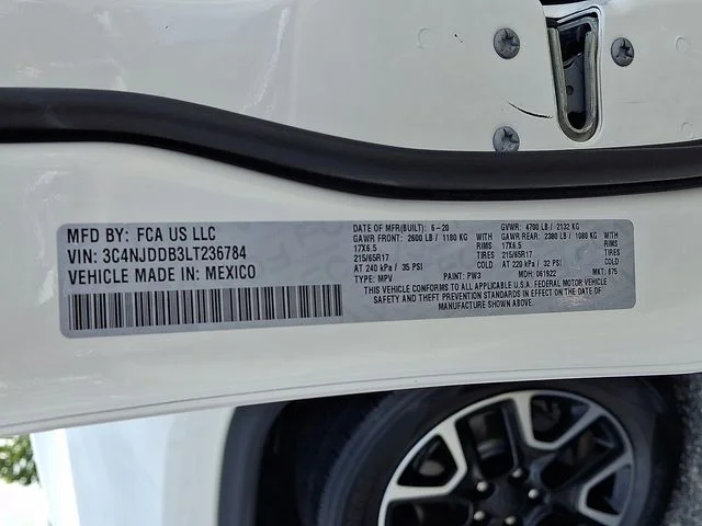 Used 2020 White Jeep Trailhawk image 28