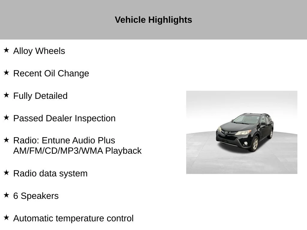 Used 2015 Black Toyota XLE image 9