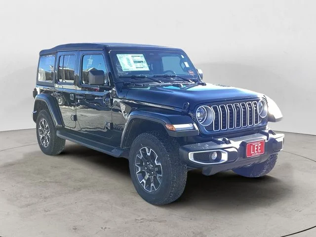New 2026 Black Clearcoat Jeep 4-DOOR SAHARA image 8