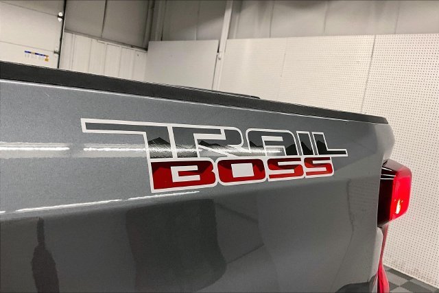 Used 2021 Satin Steel Metallic Chevrolet Custom Trail Boss image 37