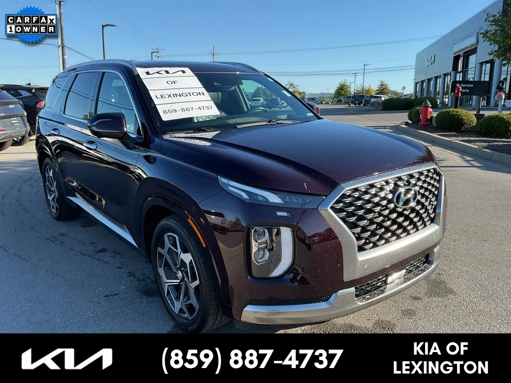 Used 2022 Sierra Burgundy Hyundai Calligraphy image 1