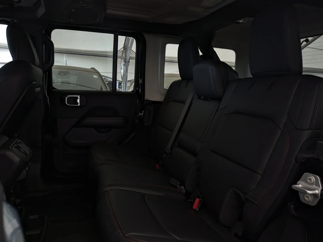 New 2026 Black Jeep Rubicon - - Nappa Leather - Convenience Grp - Safety Grp - 3-Piece Hardtop & More! image 25