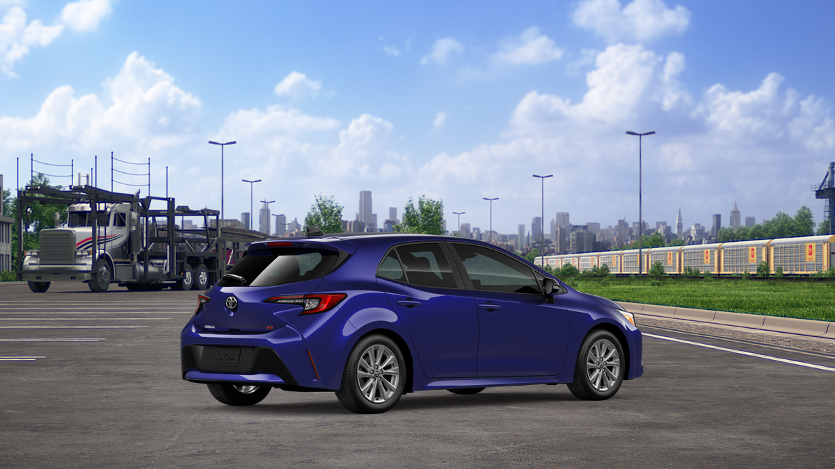 New 2026 Blue Crush Metallic Toyota SE image 10