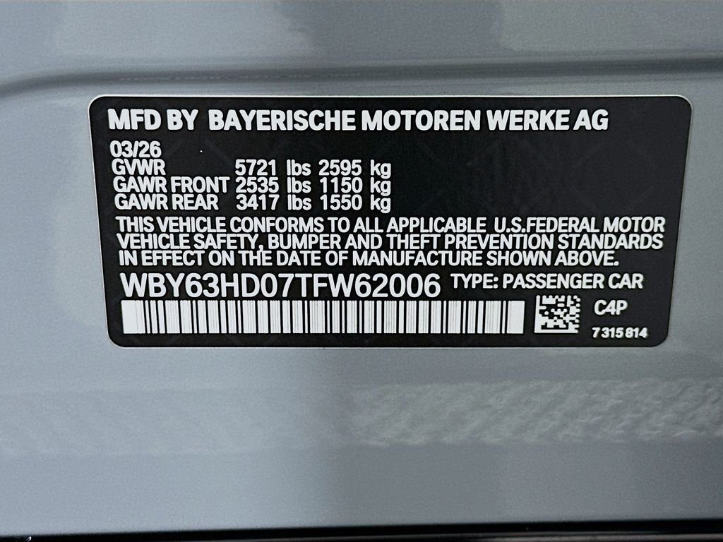 New 2026 Brooklyn Grey Metallic BMW eDrive40 image 24