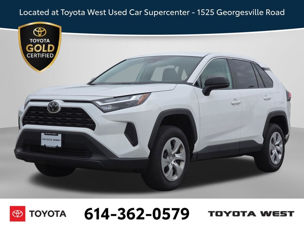 Certified Used 2025 White Toyota LE image 1