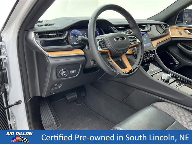 Used 2023 Bright White Clearcoat Jeep Summit Reserve image 16
