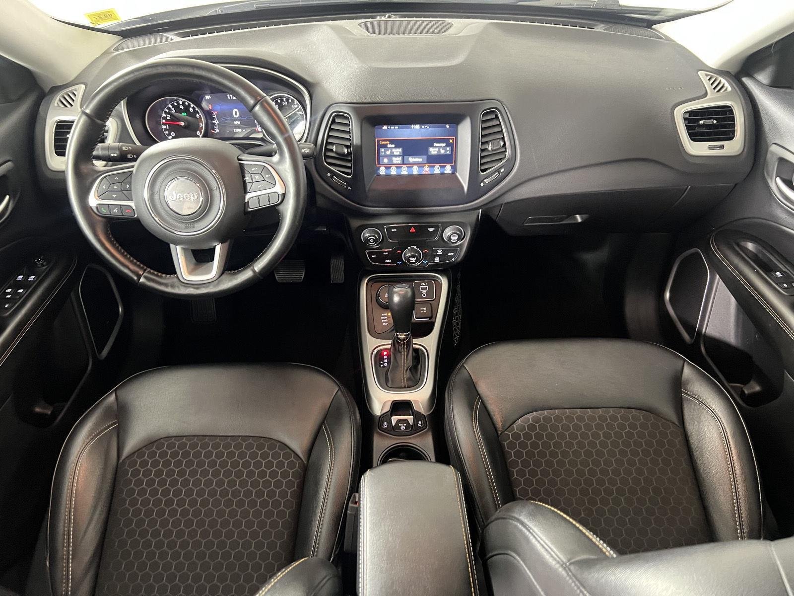 Used 2021 White Clearcoat Jeep Latitude image 14