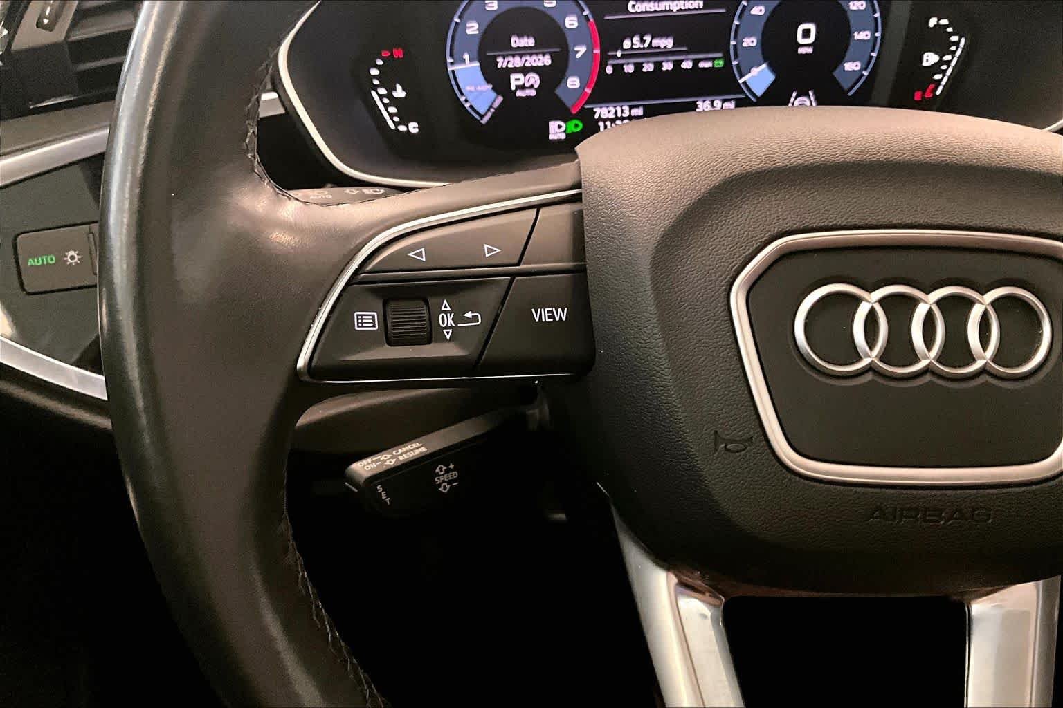 Used 2022 Mythos Black Metallic Audi Premium image 22