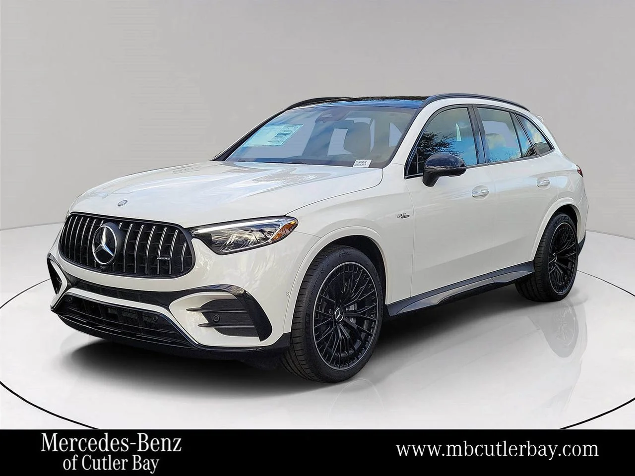 New 2026 Polar White Mercedes-Benz AMG® GLC 43 4MATIC® SUV image 1
