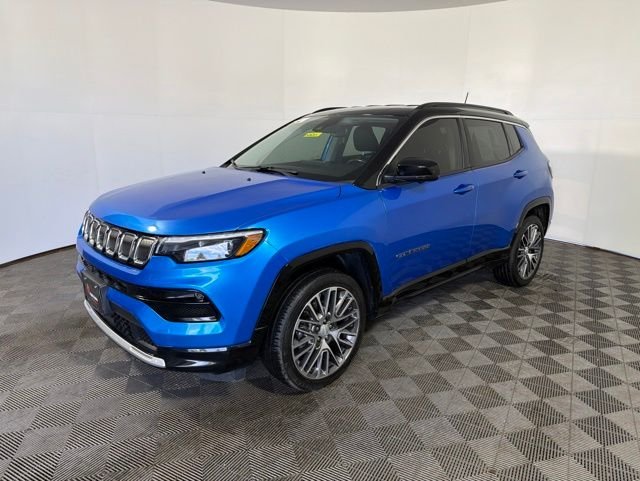 Certified Used 2022 Blue Jeep Limited image 4