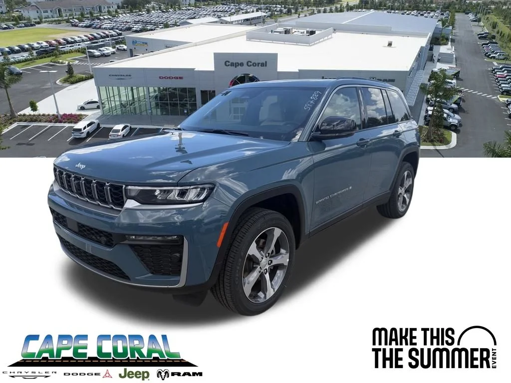 New 2026 Steel Blue Exterior Paint Jeep Limited image 1