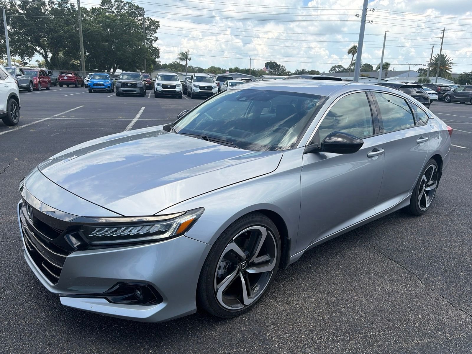 Used 2021 Silver Honda Sport Special Edition image 3